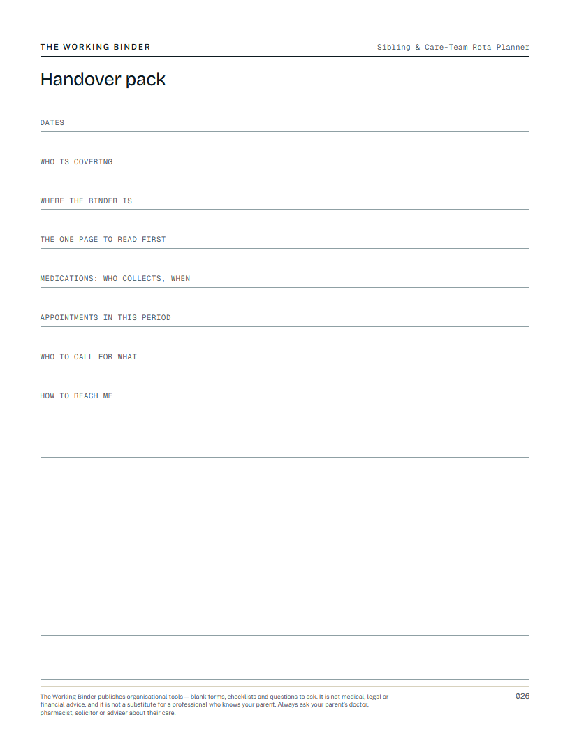 Sibling & Care-Team Rota Planner — Handover pack